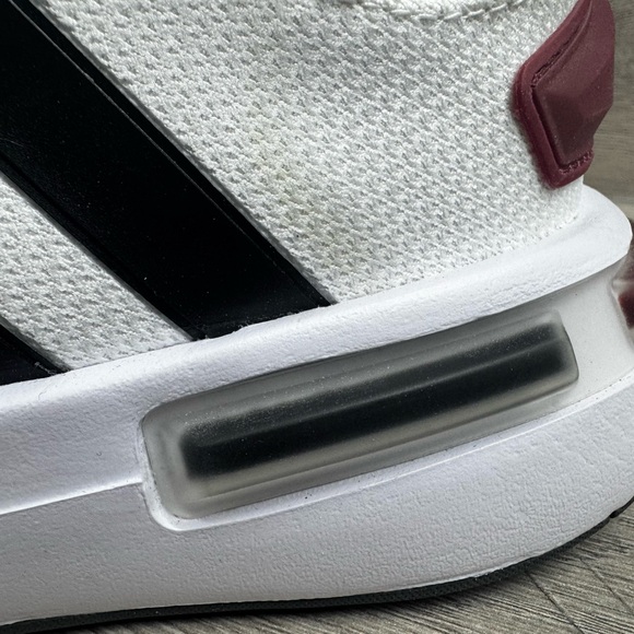 Adidas Racer TR23 Cloudfoam White and Black Sneakers Shoes size 7 - Picture 9 of 11